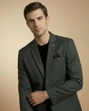 Black T.R Check Blazer