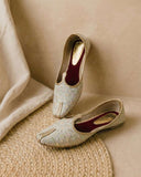 Ethnic Loafers – Cream Multi