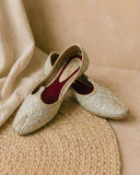 Ethnic Loafers – Cream Multi
