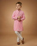 Kid's Kurta Pista – Sequence Plain Straight Kurta & Pajama