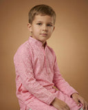 Kid's Kurta Pista – Sequence Plain Straight Kurta & Pajama